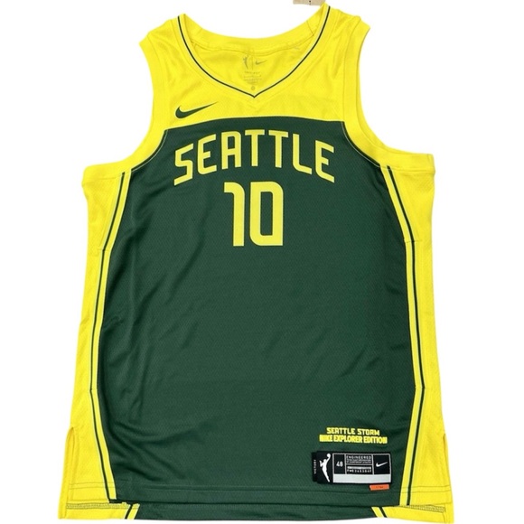 Nike Tops - Nike Dri-FIT Sue Bird Seattle Storm WNBA Explorer Edition Jersey Women Sizes NWT